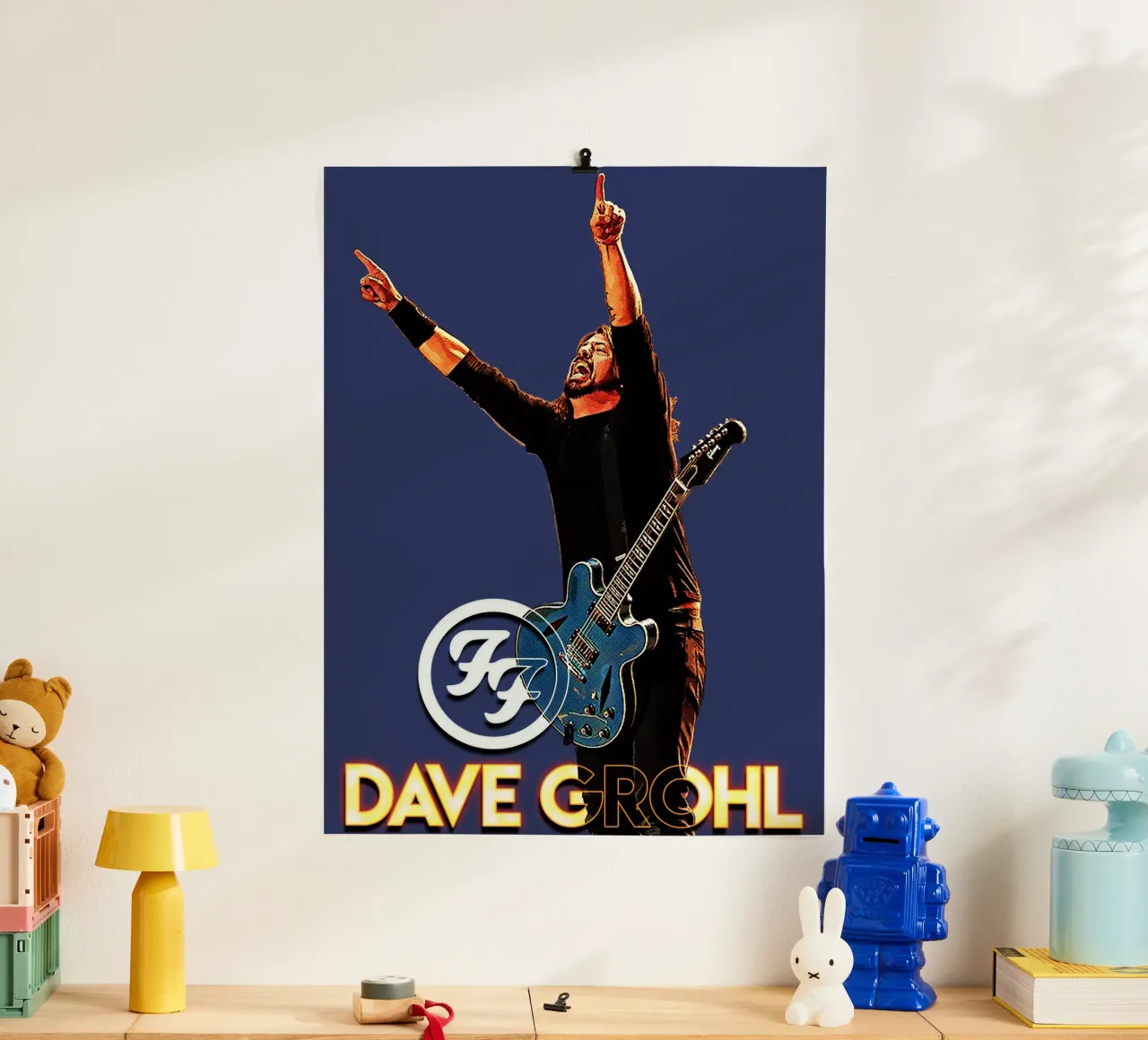 Dave Grohl poster da Gunawan Rb