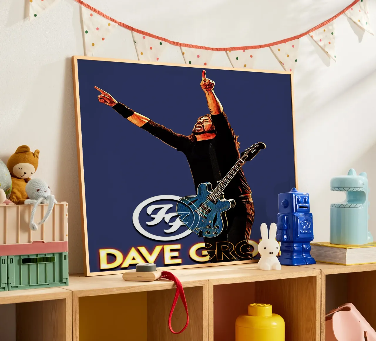 Dave Grohl poster da Gunawan Rb