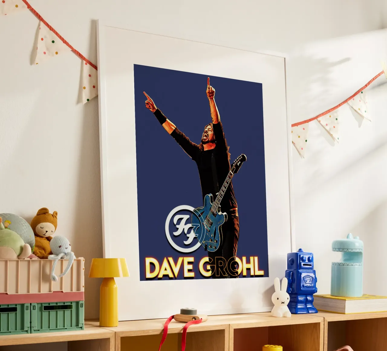 Dave Grohl poster da Gunawan Rb