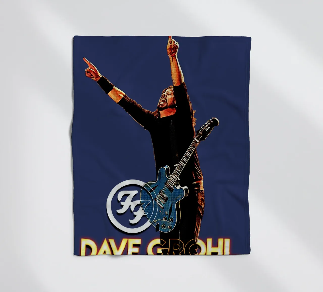 Dave Grohl coperta in pile da Gunawan Rb