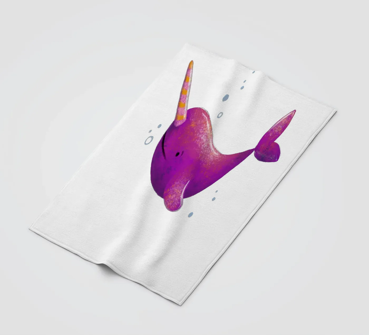 Narwal coperta in pile da miriamkross-kids