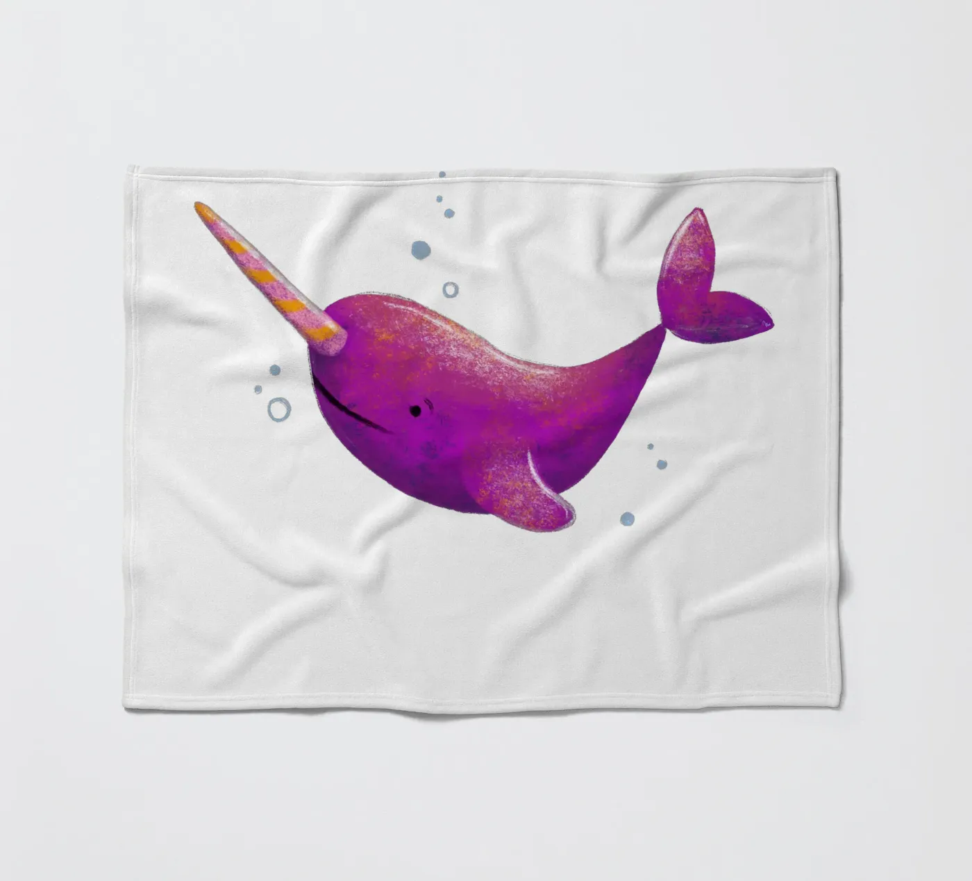 Narwal coperta in pile da miriamkross-kids