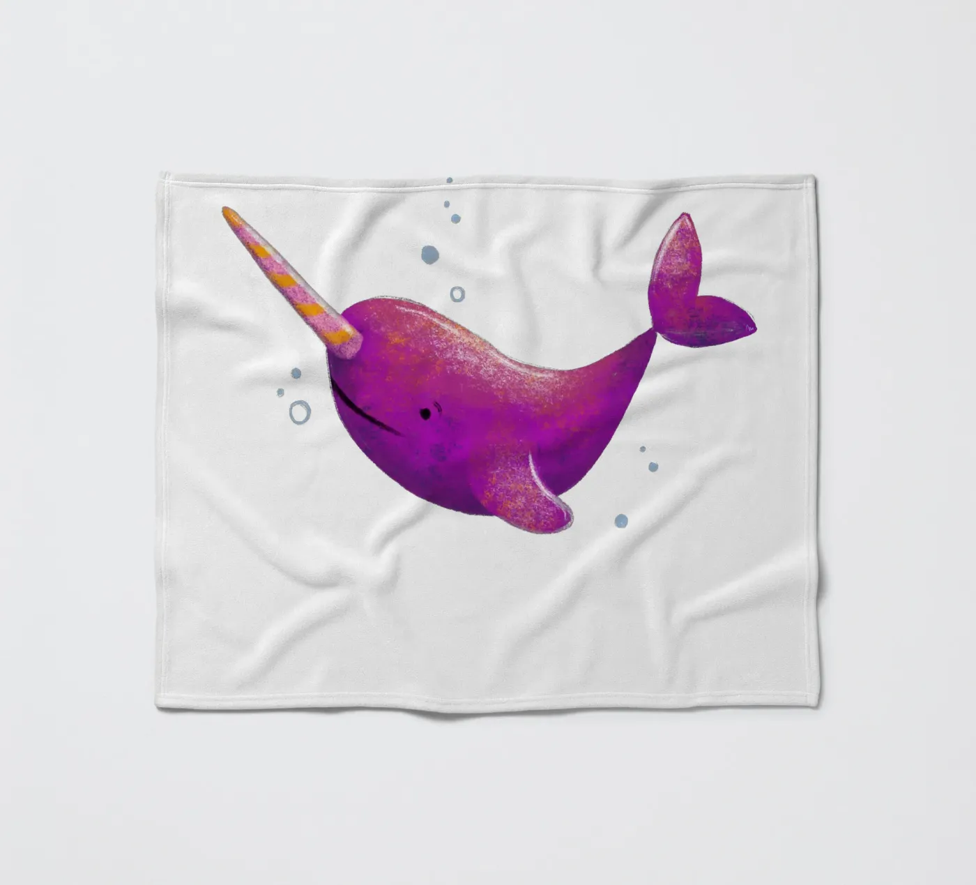 Narwal coperta in pile da miriamkross-kids