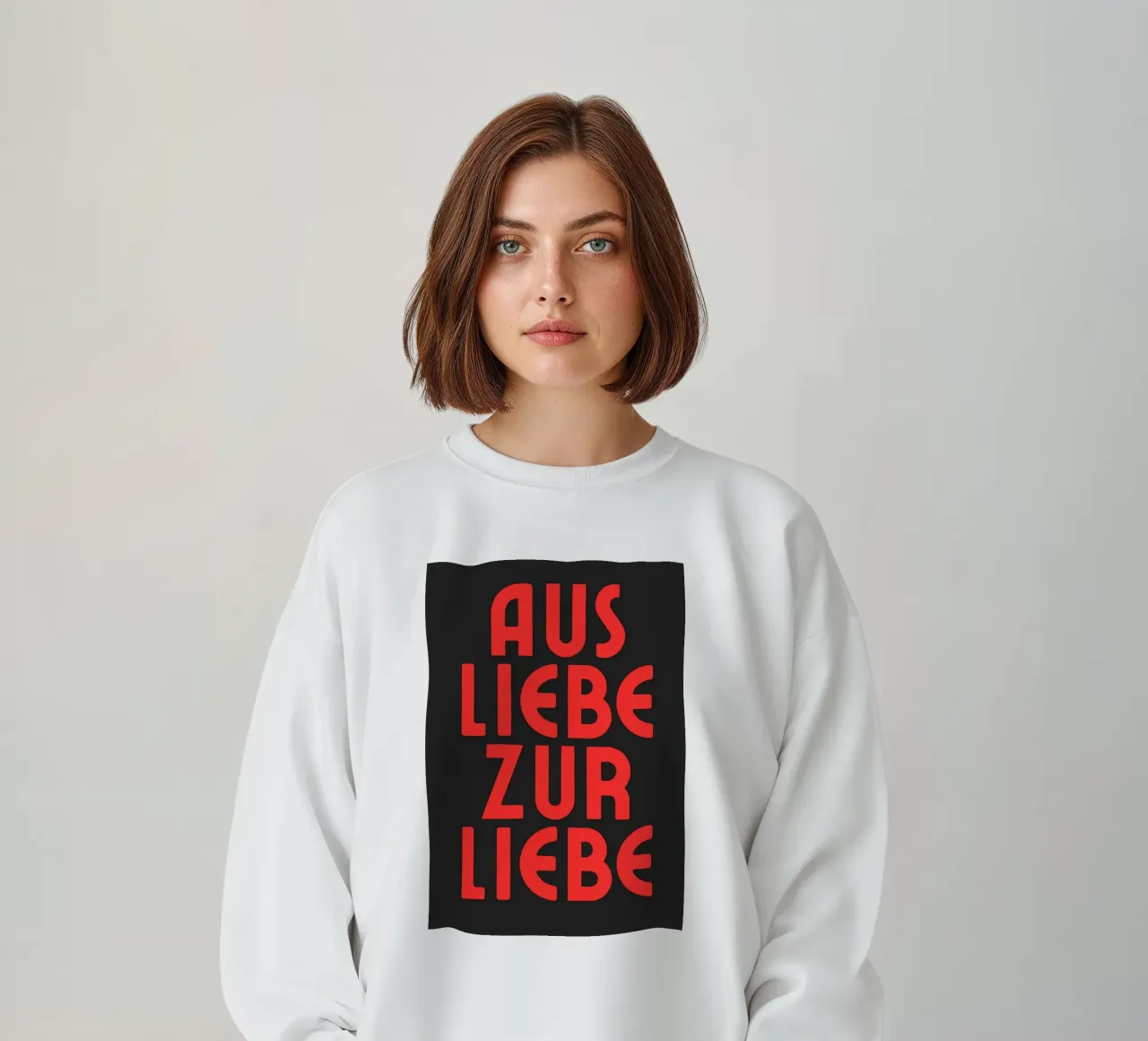Aus Liebe zur Liebe Sweatshirt von Flosters