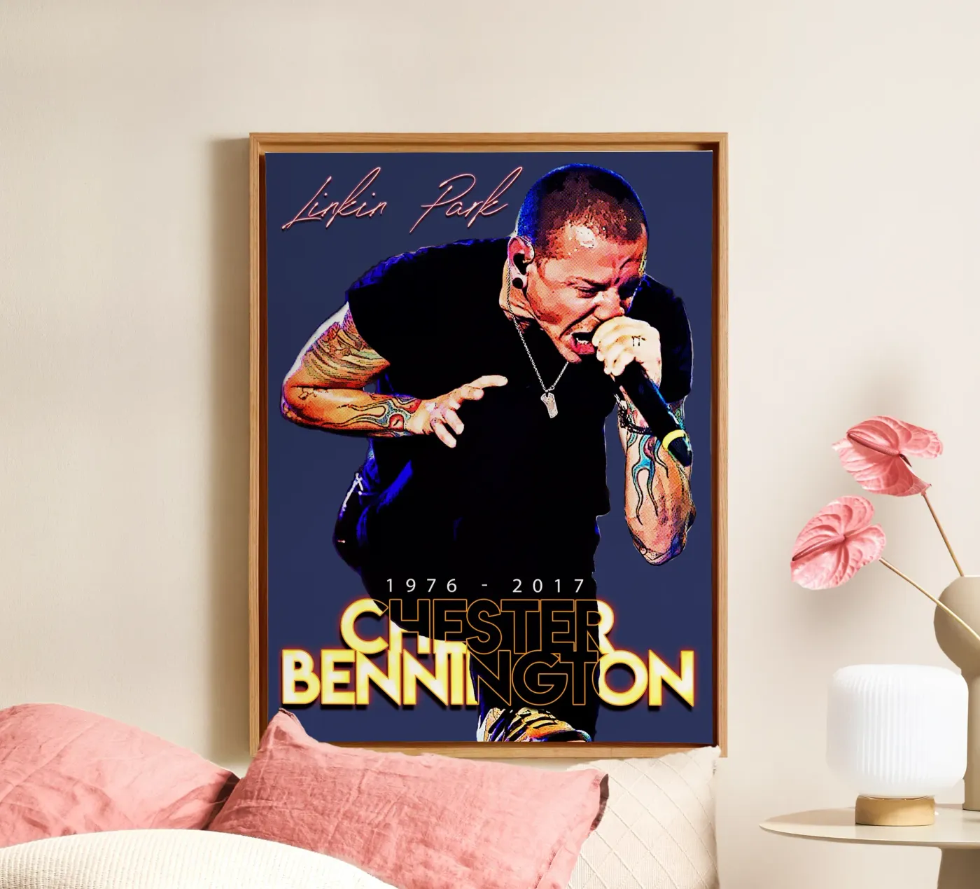Chester Bennington canvas van Gunawan Rb
