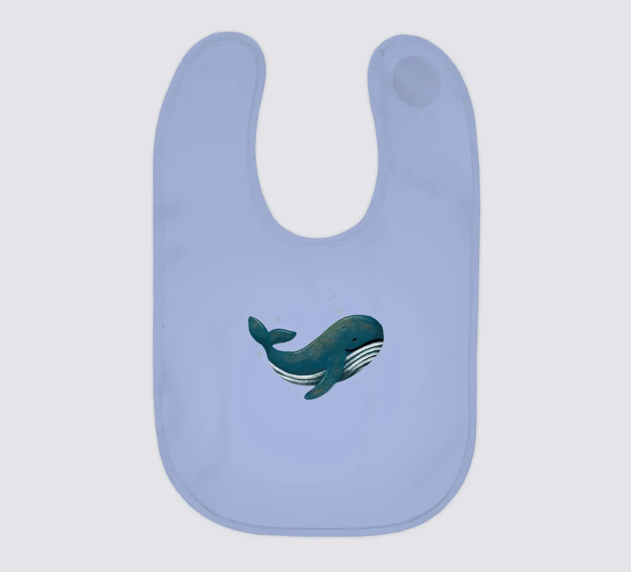 Blauwal Babylätzchen von miriamkross-kids