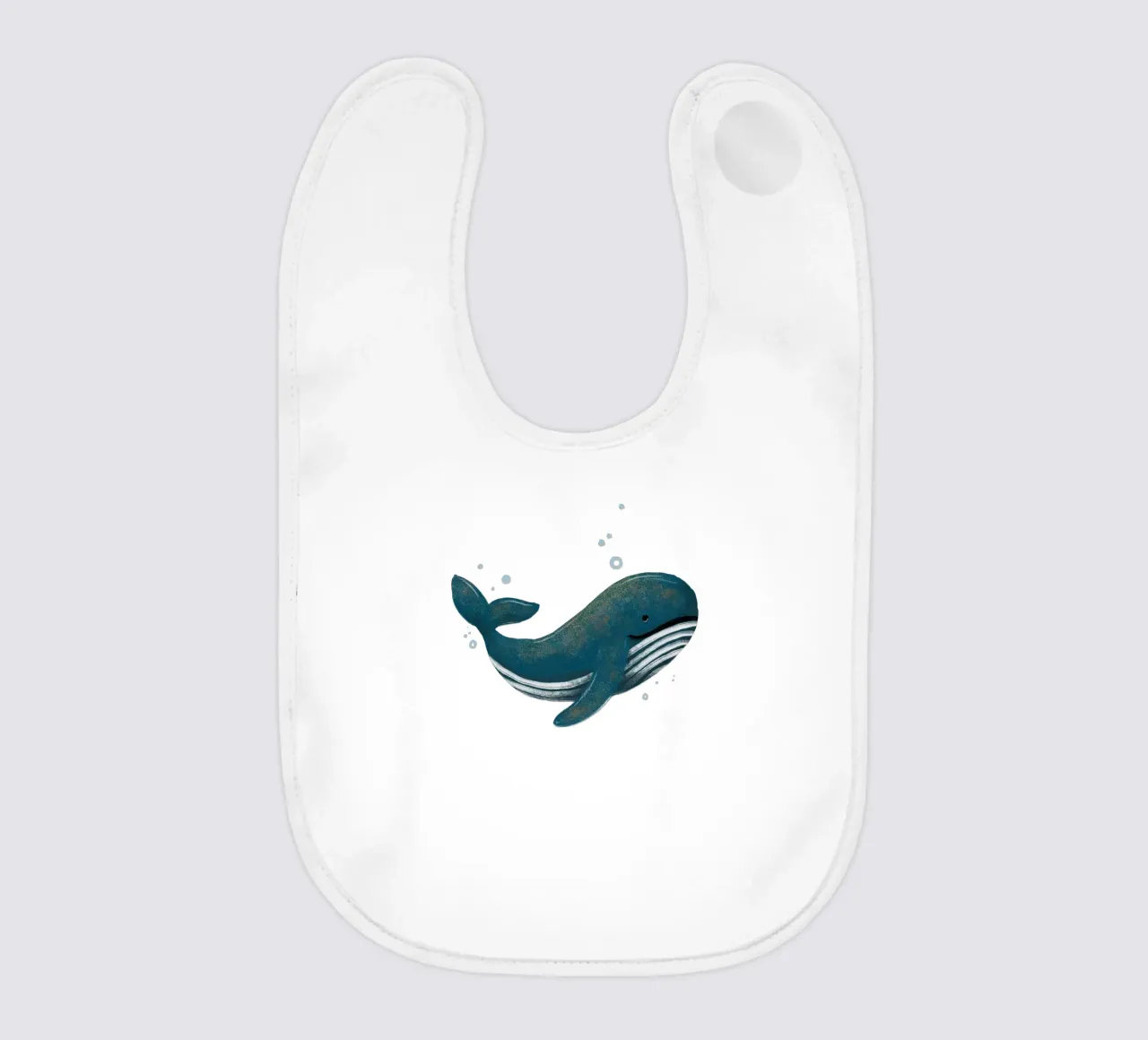 Blauwal Babylätzchen von miriamkross-kids