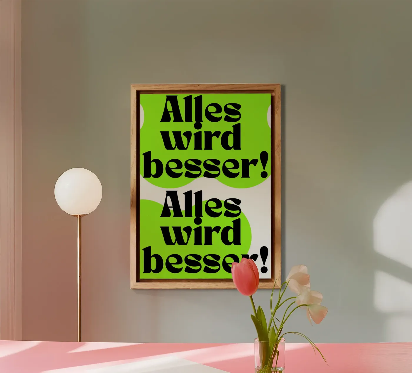 Alles wird besser! forex plate by Flosters