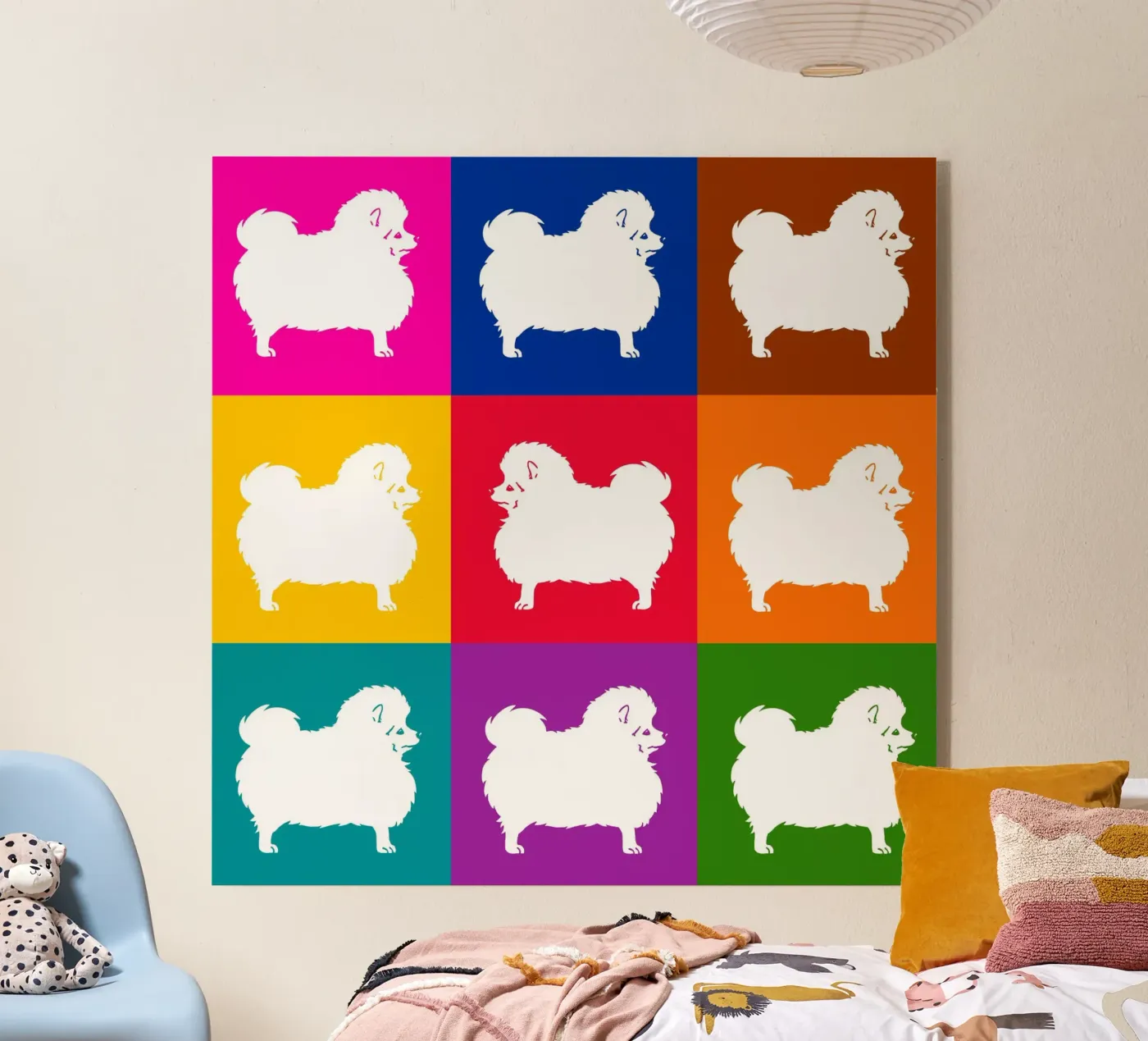 Standing spitz plexiglas de Pop dogs