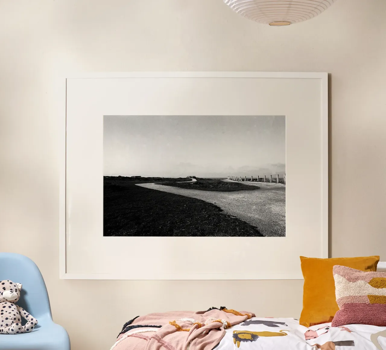 Een hobbelige horizon poster van Khaos