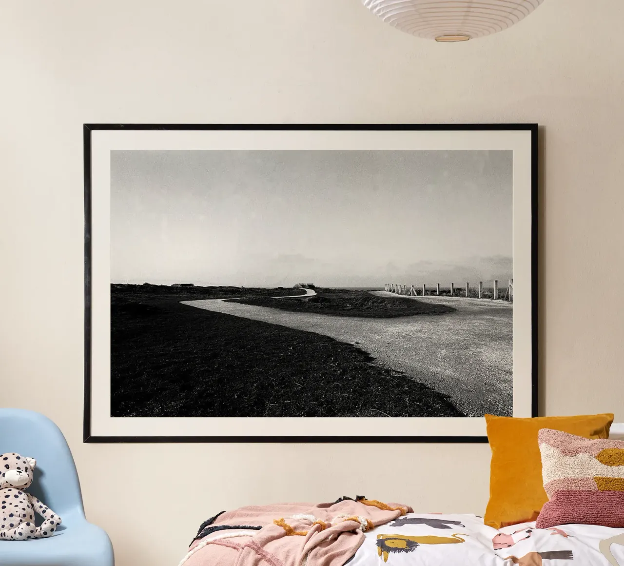 Een hobbelige horizon poster van Khaos