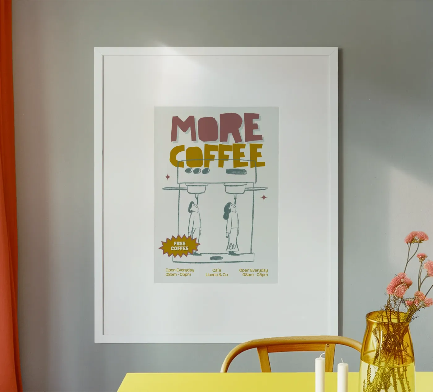 MORE COFFEE poster da COFFEE CLUB