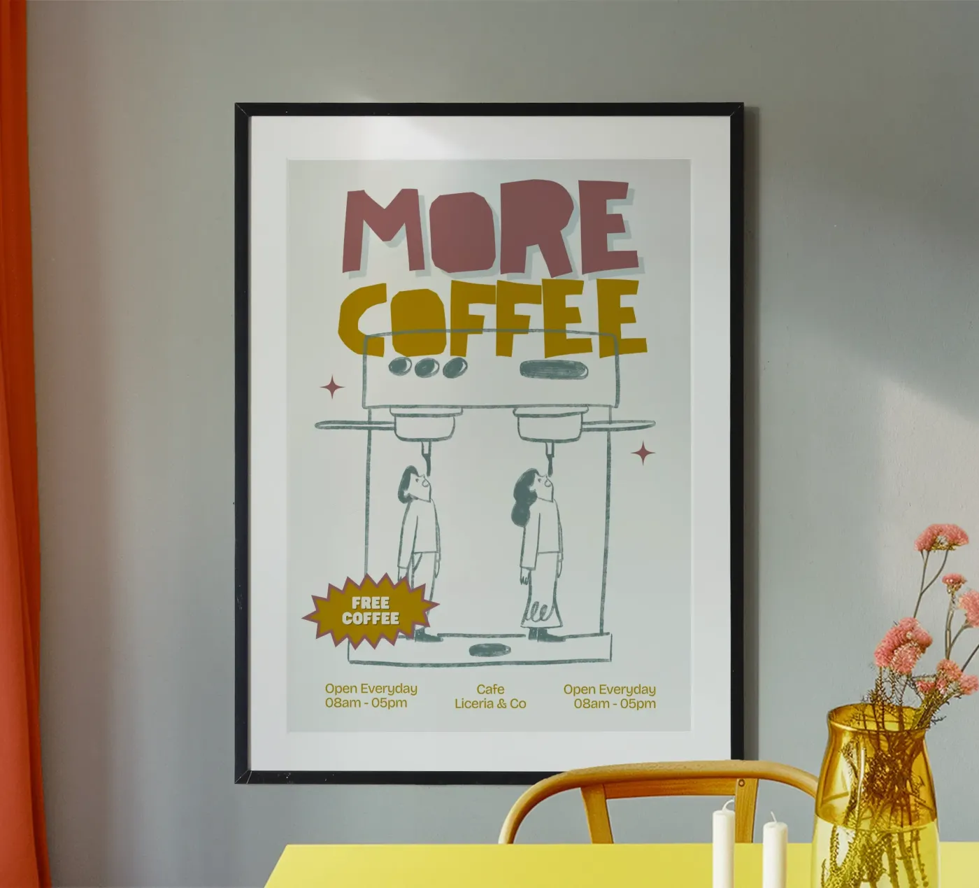 MORE COFFEE poster da COFFEE CLUB