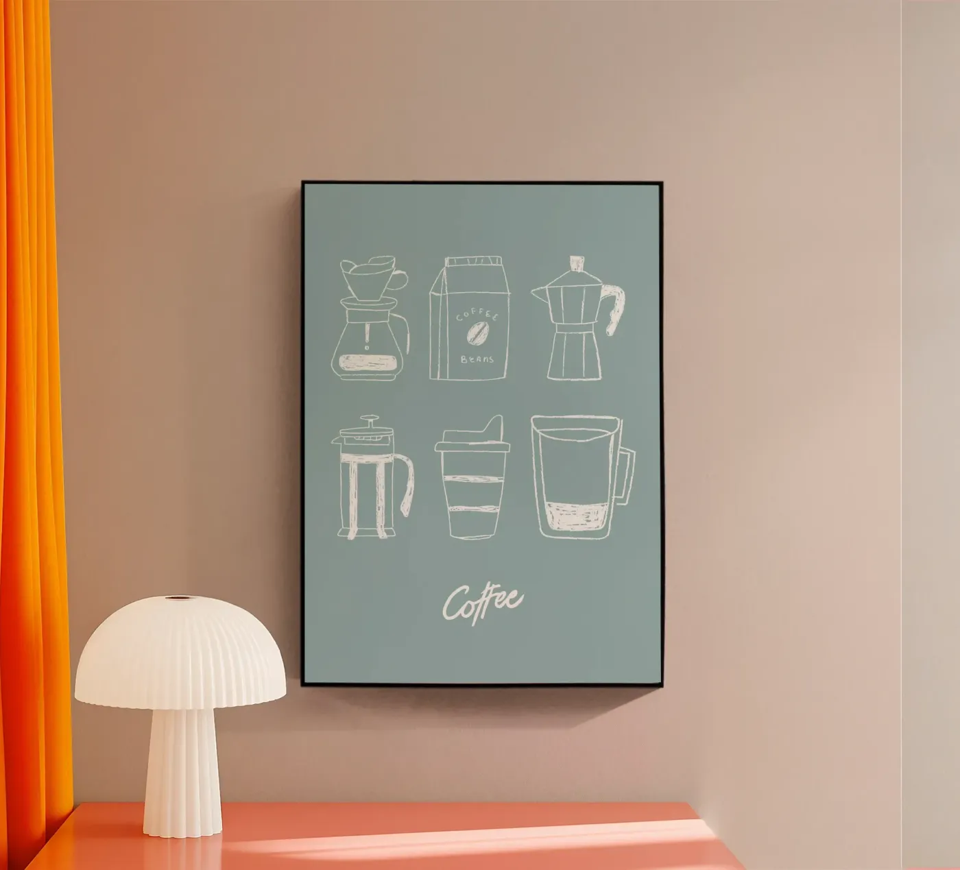 ALL ABOUT COFFEE acrylic glass by COFFEE CLUB