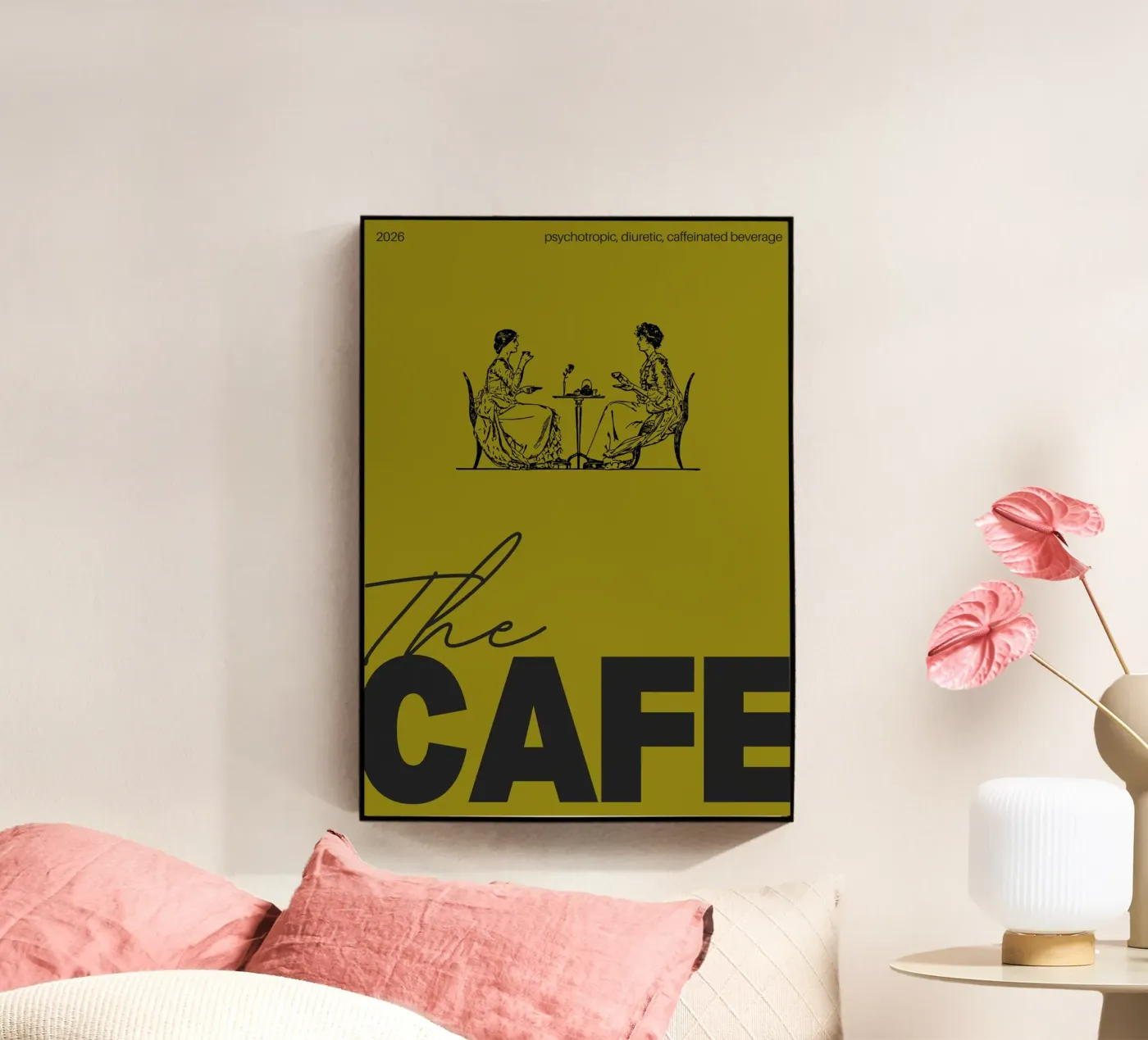 THE CAFE plexiglass da COFFEE CLUB