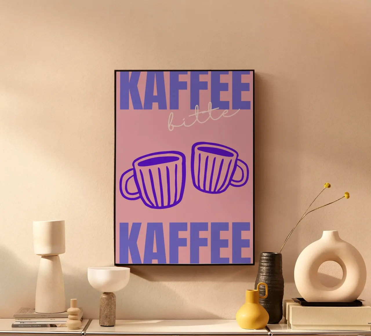 KAFFEE BITTE plexiglas de COFFEE CLUB