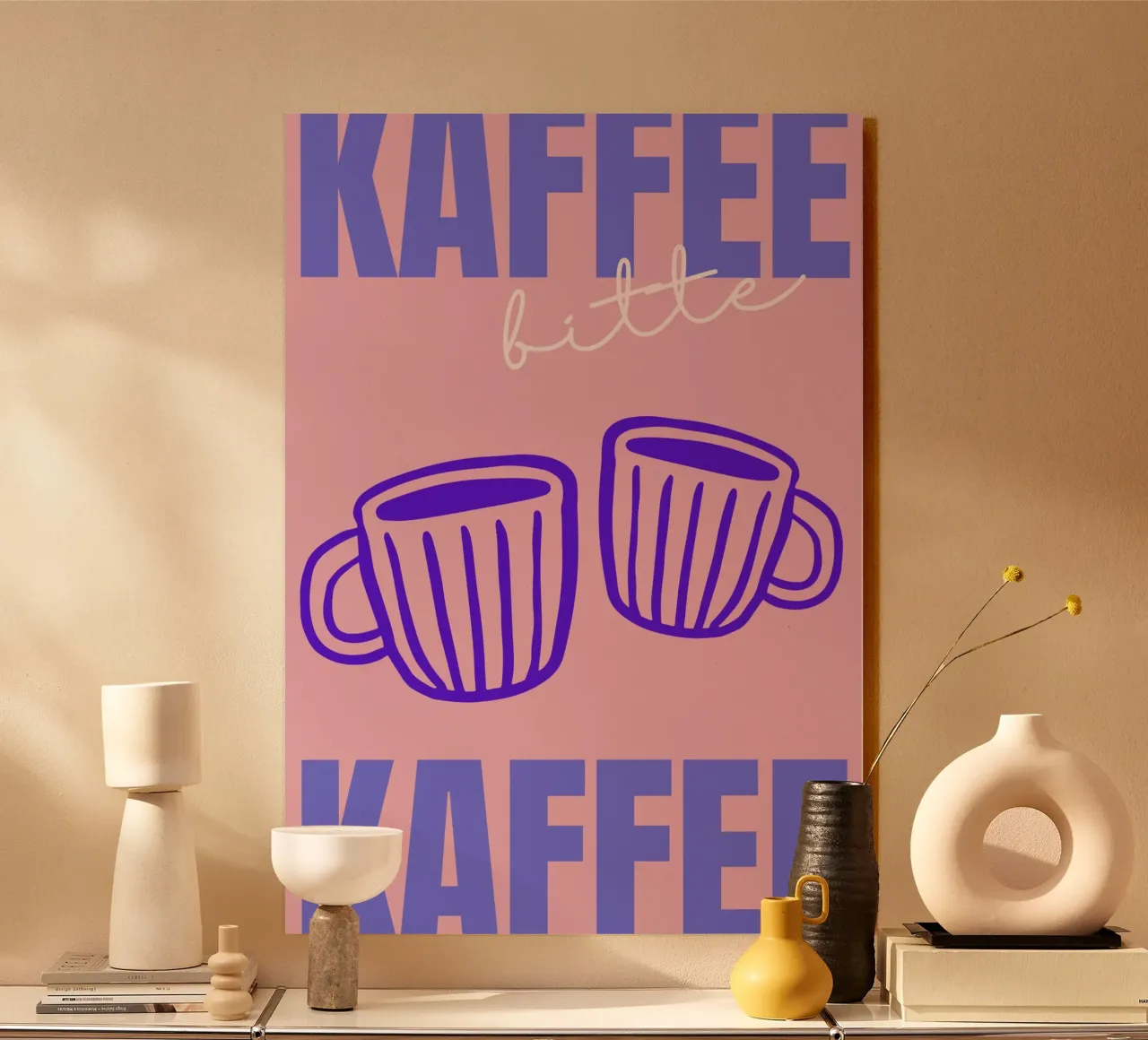 KAFFEE BITTE plexiglas de COFFEE CLUB