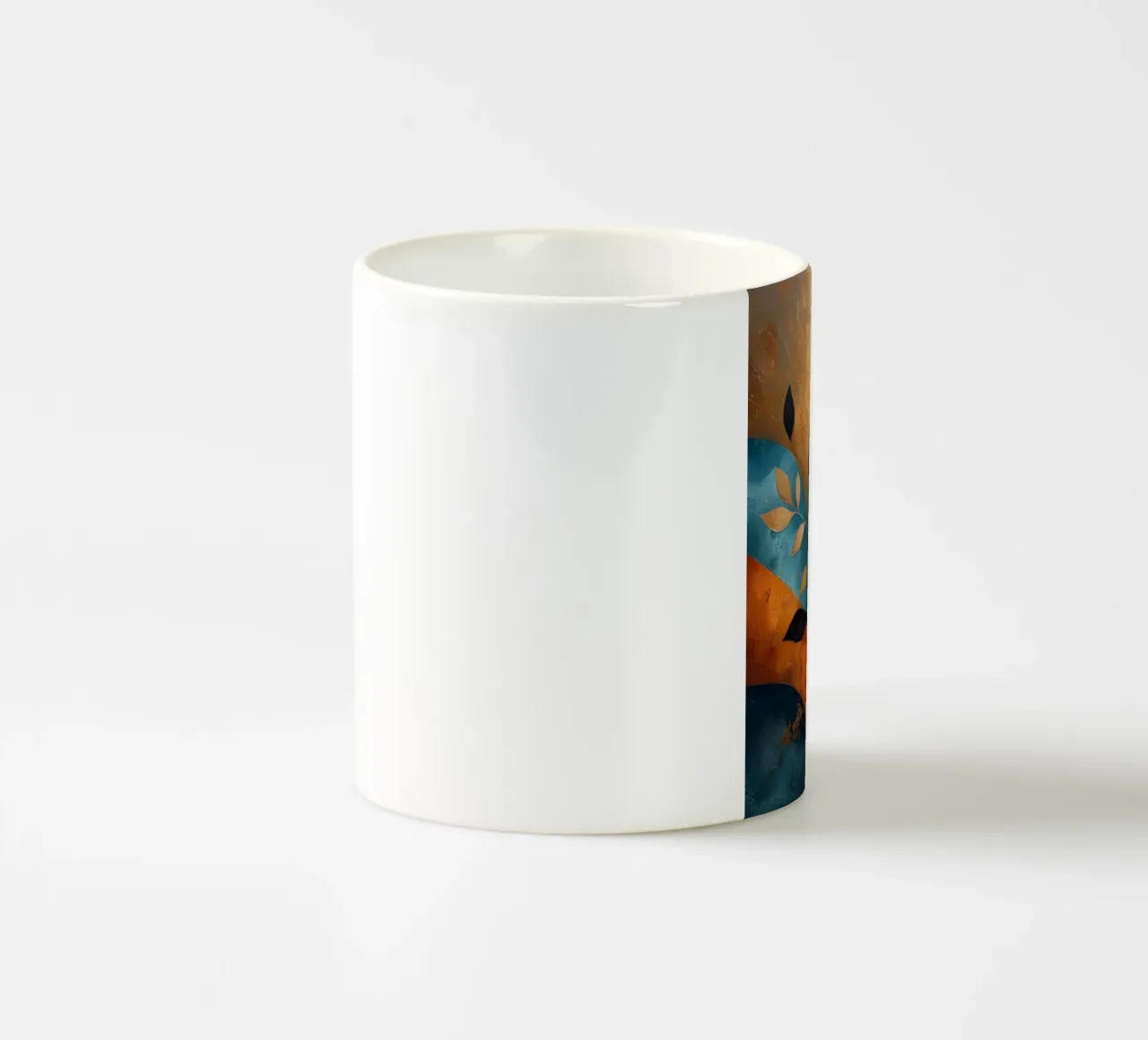Foglie d'oro tazza in ceramica da Artistic-shop