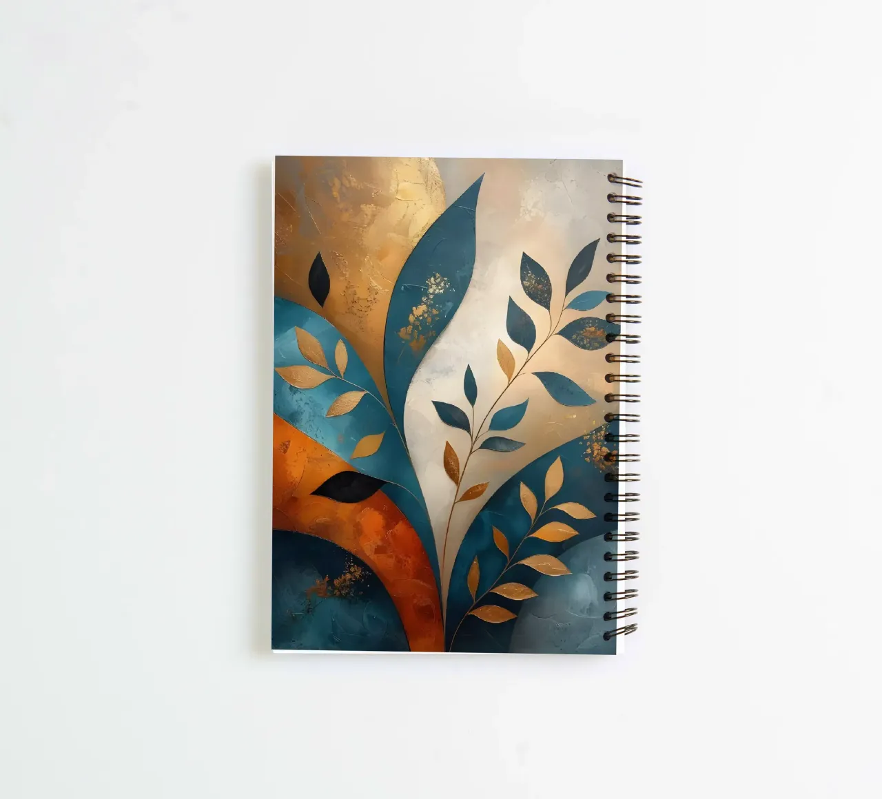 Goldene Blätter Ringbuch von Artistic-shop