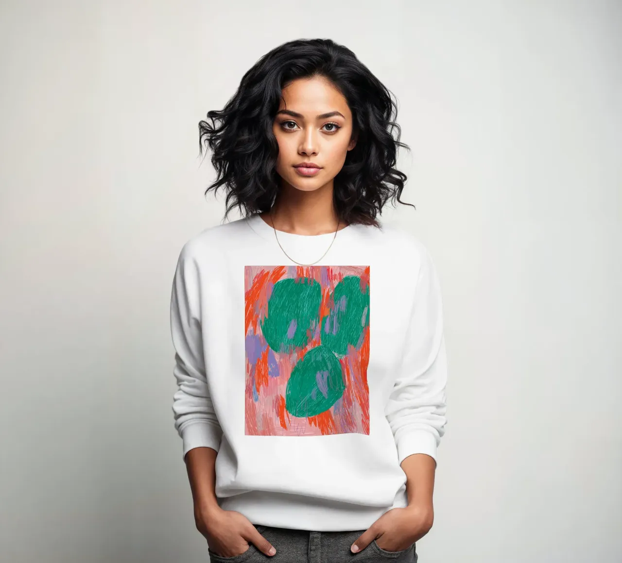 A19 Sweatshirt von Silvaya