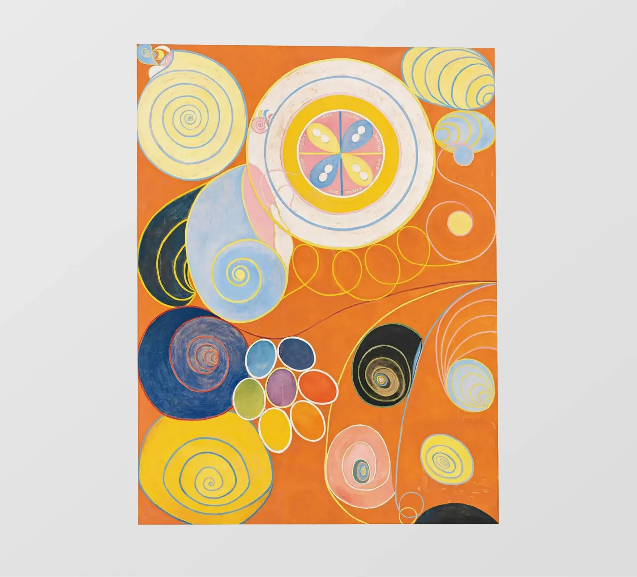 Gruppo IV, n. 3. I dieci più grandi di Hilma Klint telo in pvc da Bisous Art