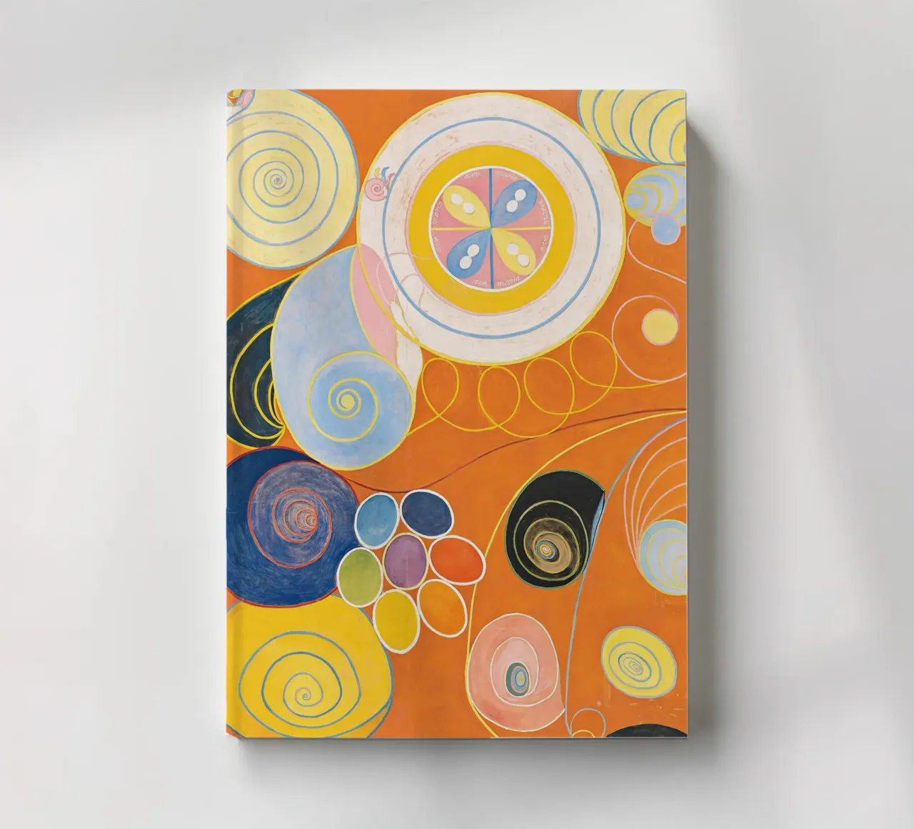 Groupe IV, n° 3. Les dix plus grands par Hilma Klint carnet de notes de Bisous Art