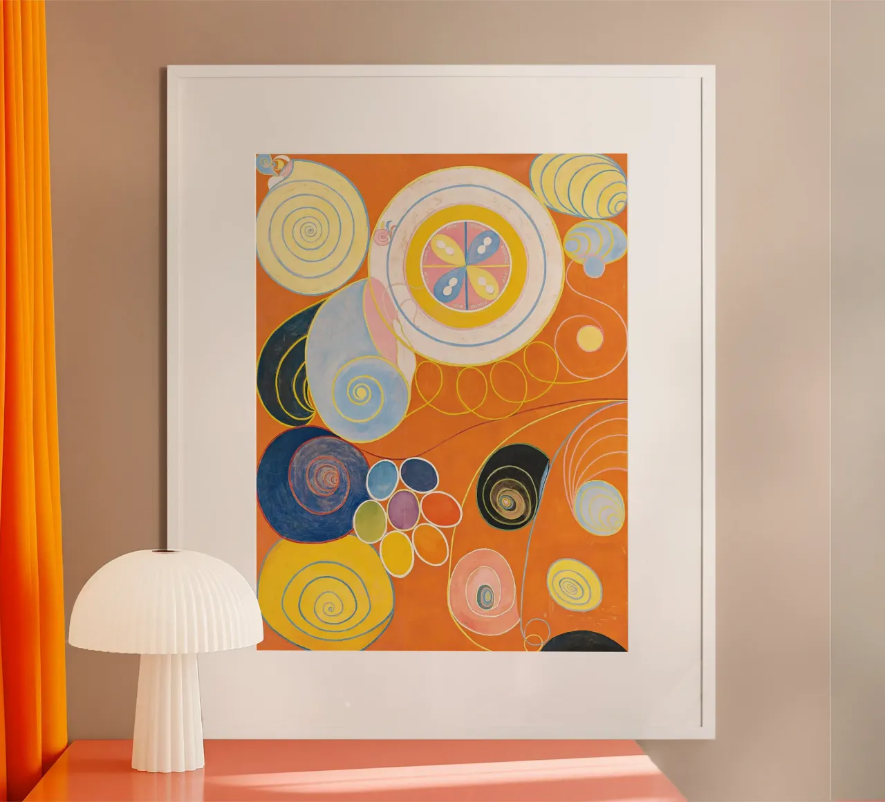 Groupe IV, n° 3. Les dix plus grands par Hilma Klint hahnemühle de Bisous Art