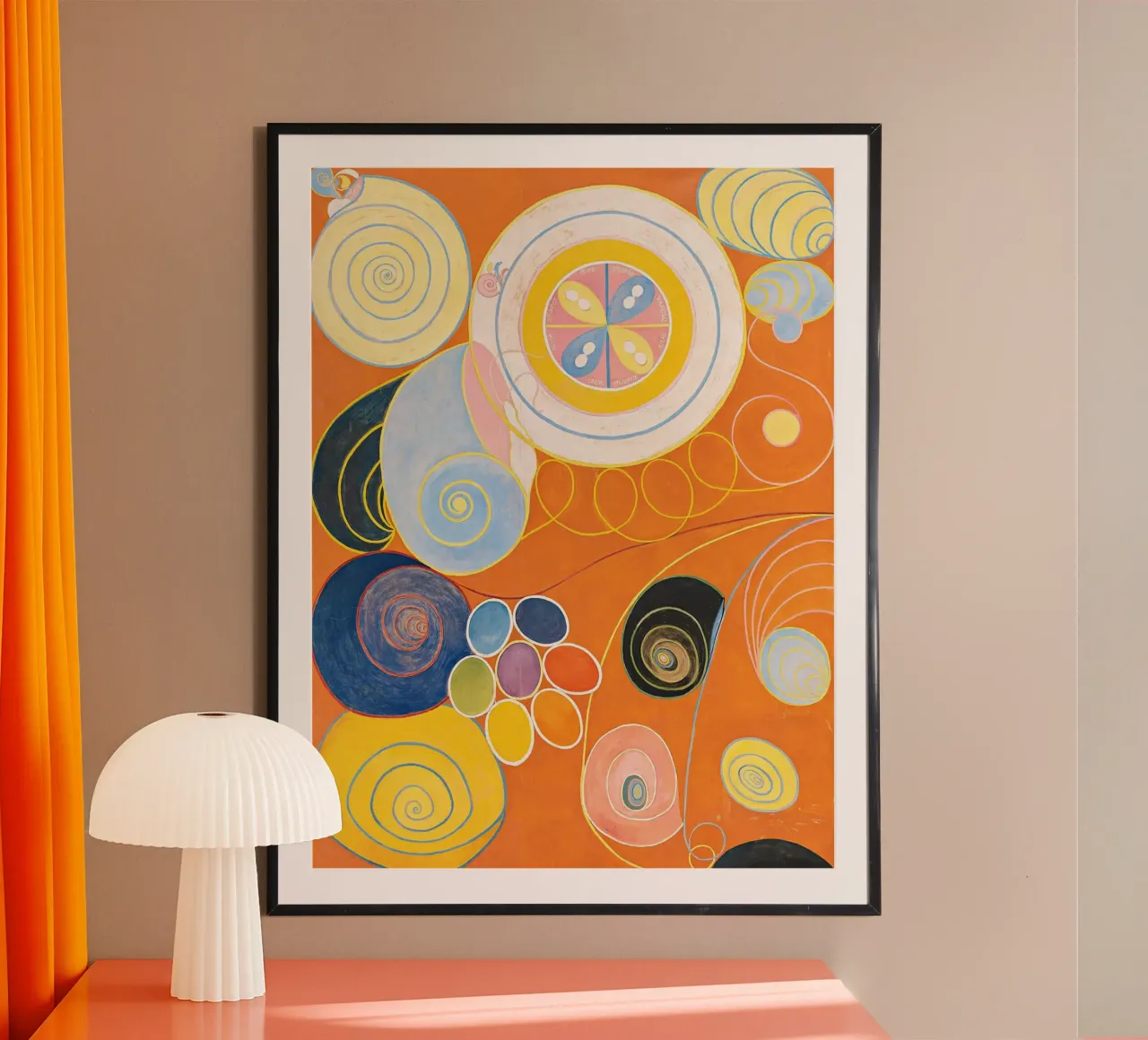 Groupe IV, n° 3. Les dix plus grands par Hilma Klint hahnemühle de Bisous Art