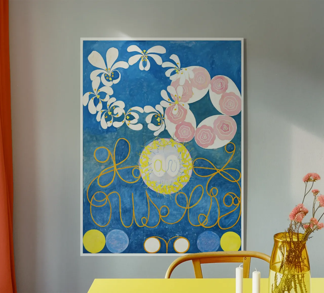 Group IV, No. 1. The Ten Largest, Childhood by Hilma Klint plexiglass da Bisous Art