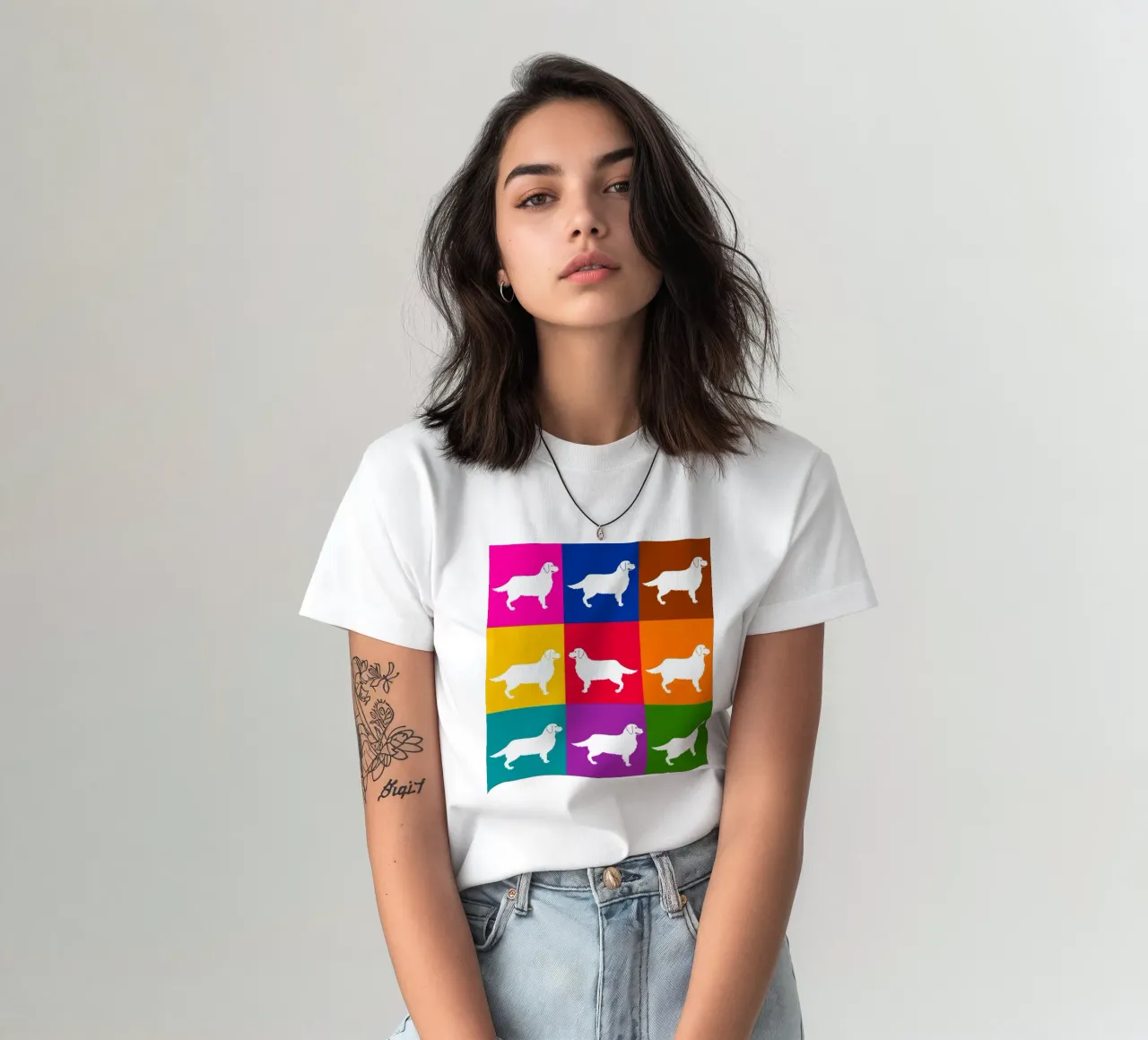Golden retriever t-shirt da Pop dogs