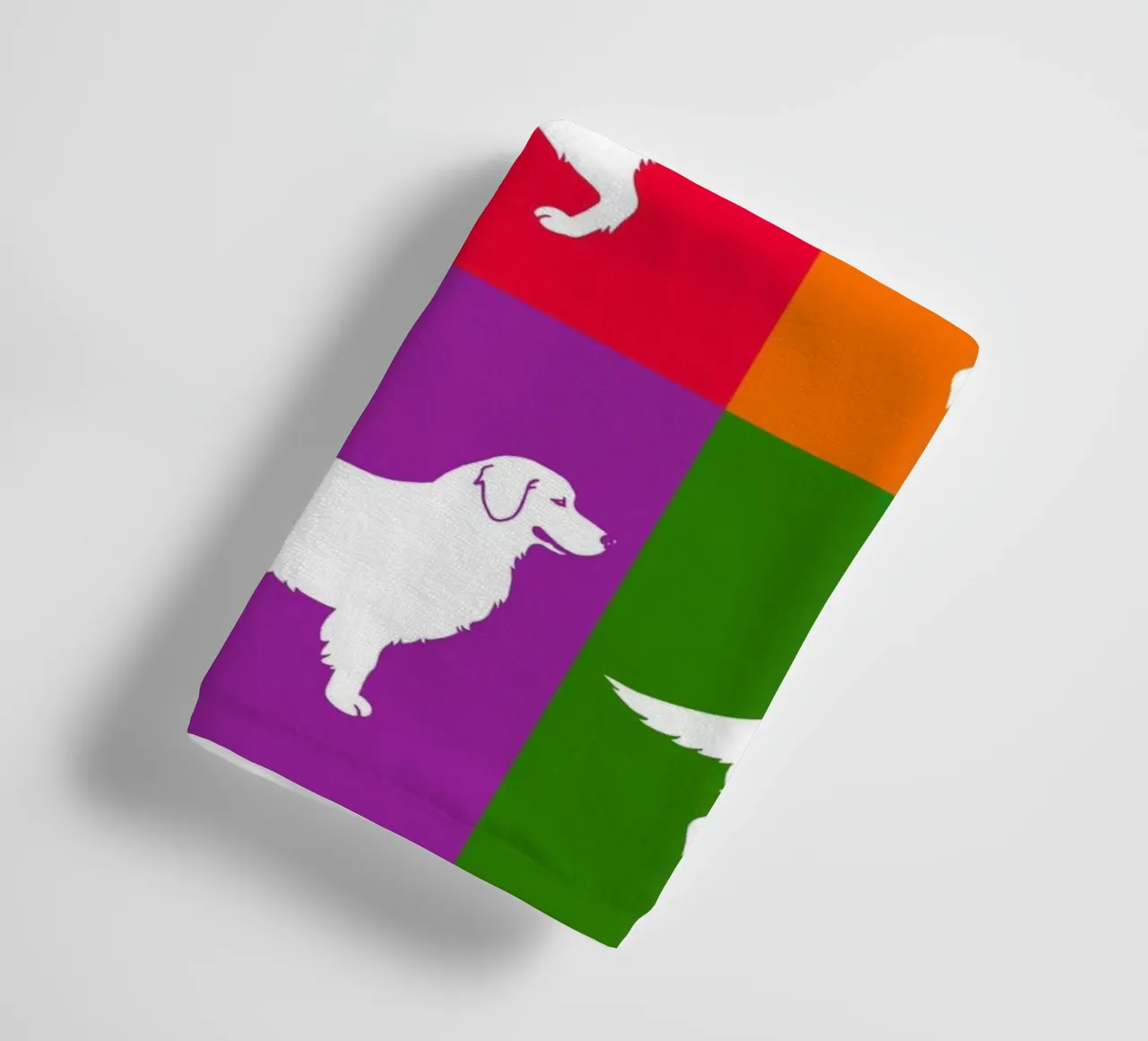 Golden retriever asciugamano da bagno da Pop dogs