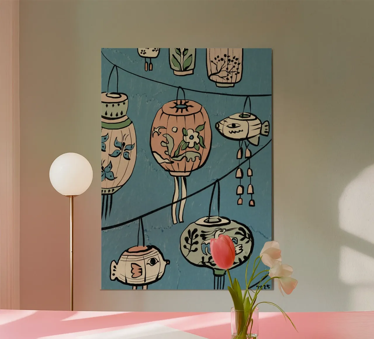 Celebrating Spring poster da Raipa Studio