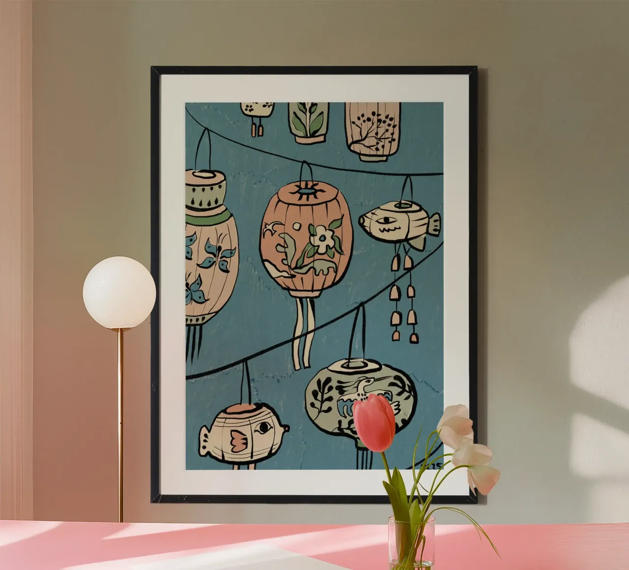 Celebrating Spring poster da Raipa Studio