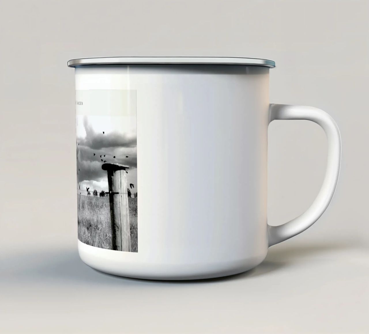 Torsby B&W tazza in smalto da In Full Color