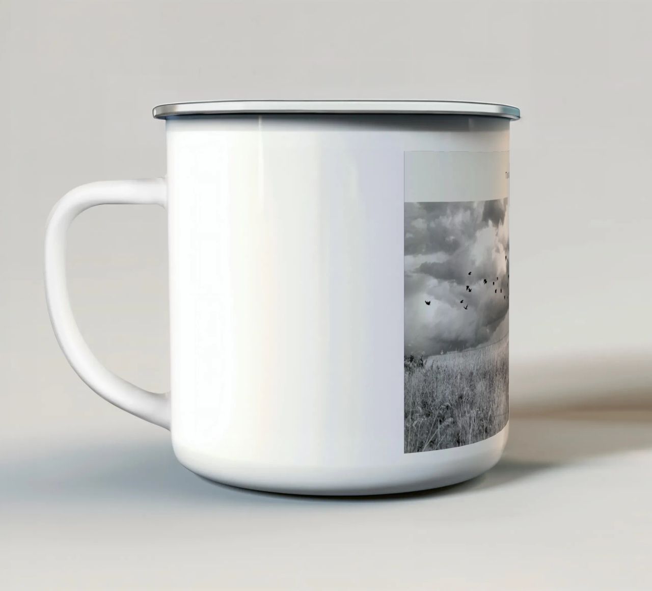 Torsby B&W tazza in smalto da In Full Color