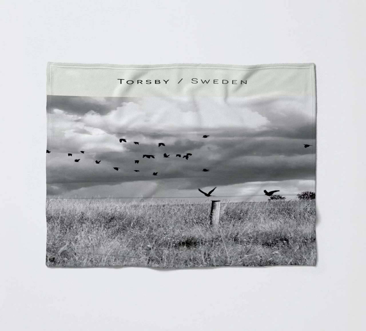 Torsby B&W coperta in pile da In Full Color