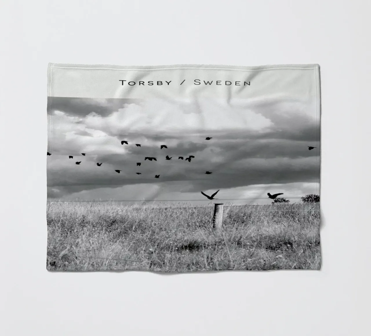 Torsby B&W coperta in pile da In Full Color