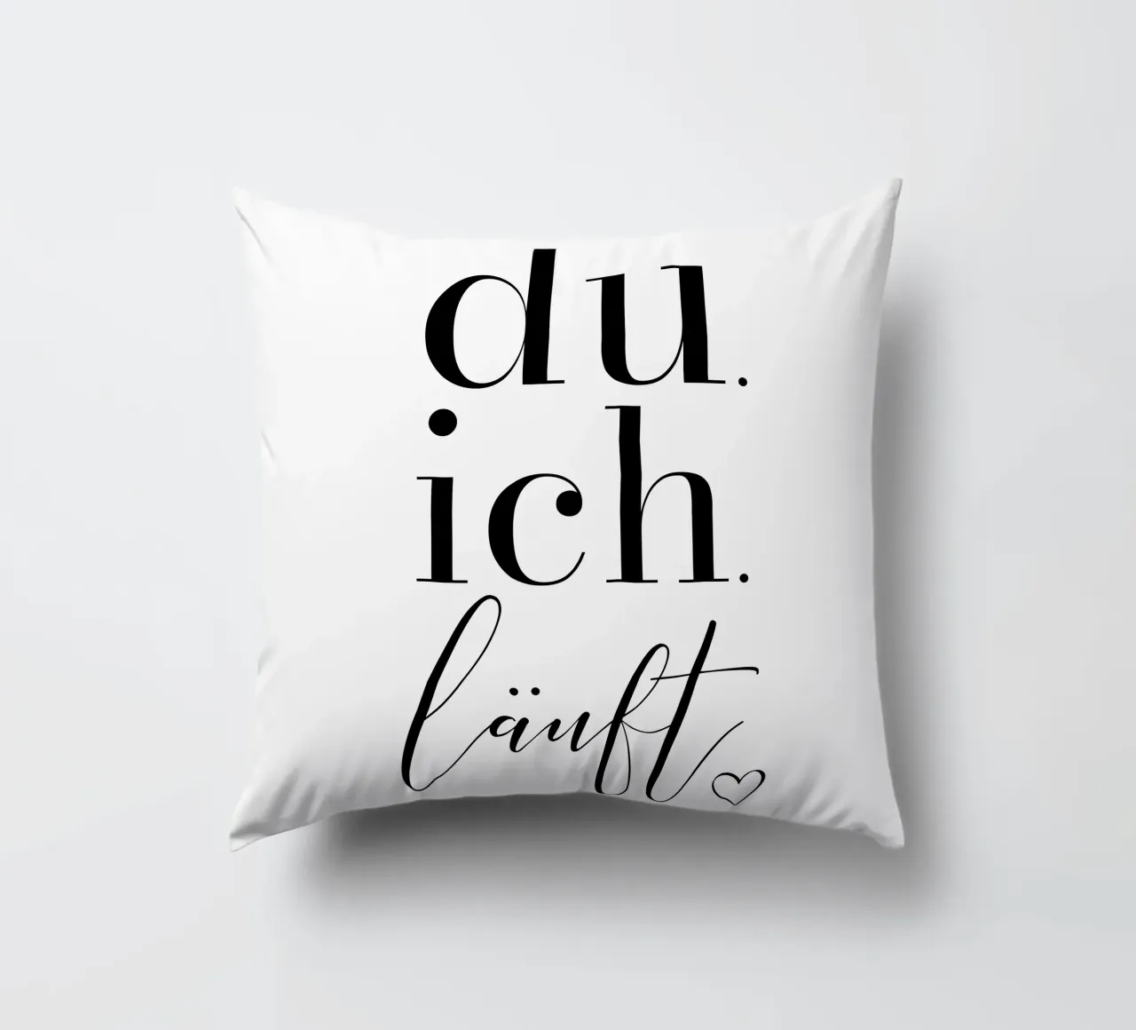 Du ich läuft cuscino da BAINAI