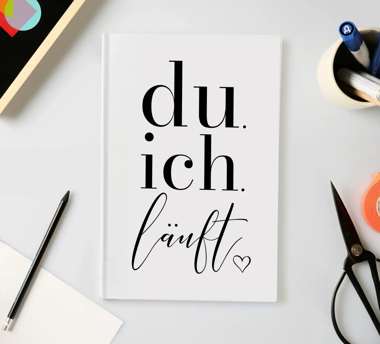Du ich läuft notebook by BAINAI