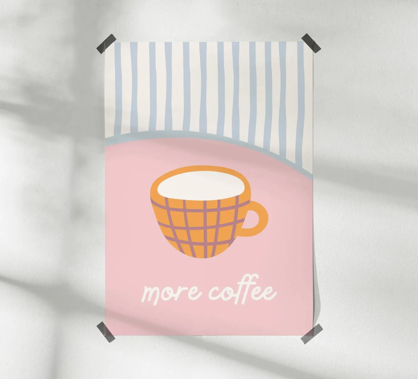 MORE COFFEE poster van COFFEE CLUB