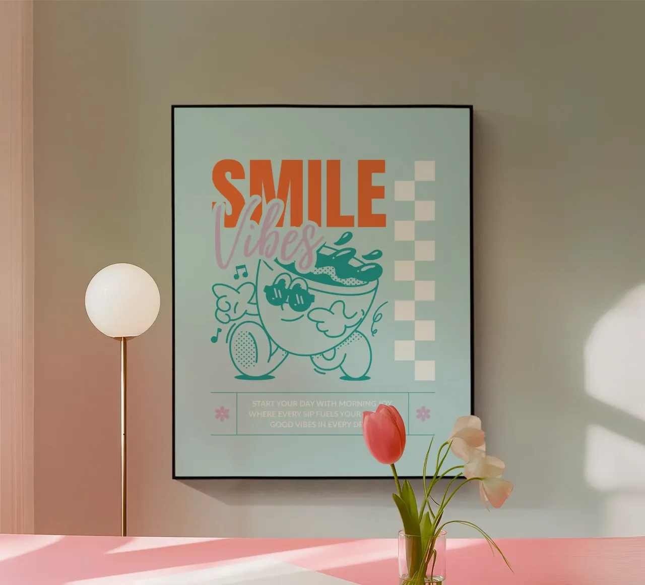 COFFEE VIBES plexiglass da COFFEE CLUB