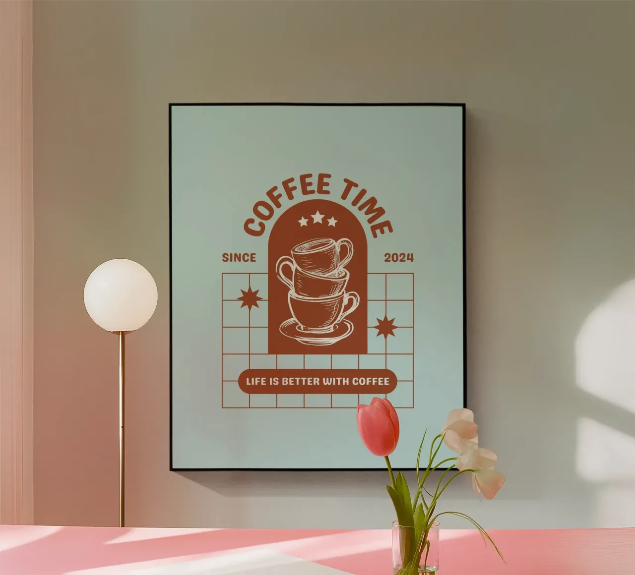 COFFEE TIME plexiglass da COFFEE CLUB