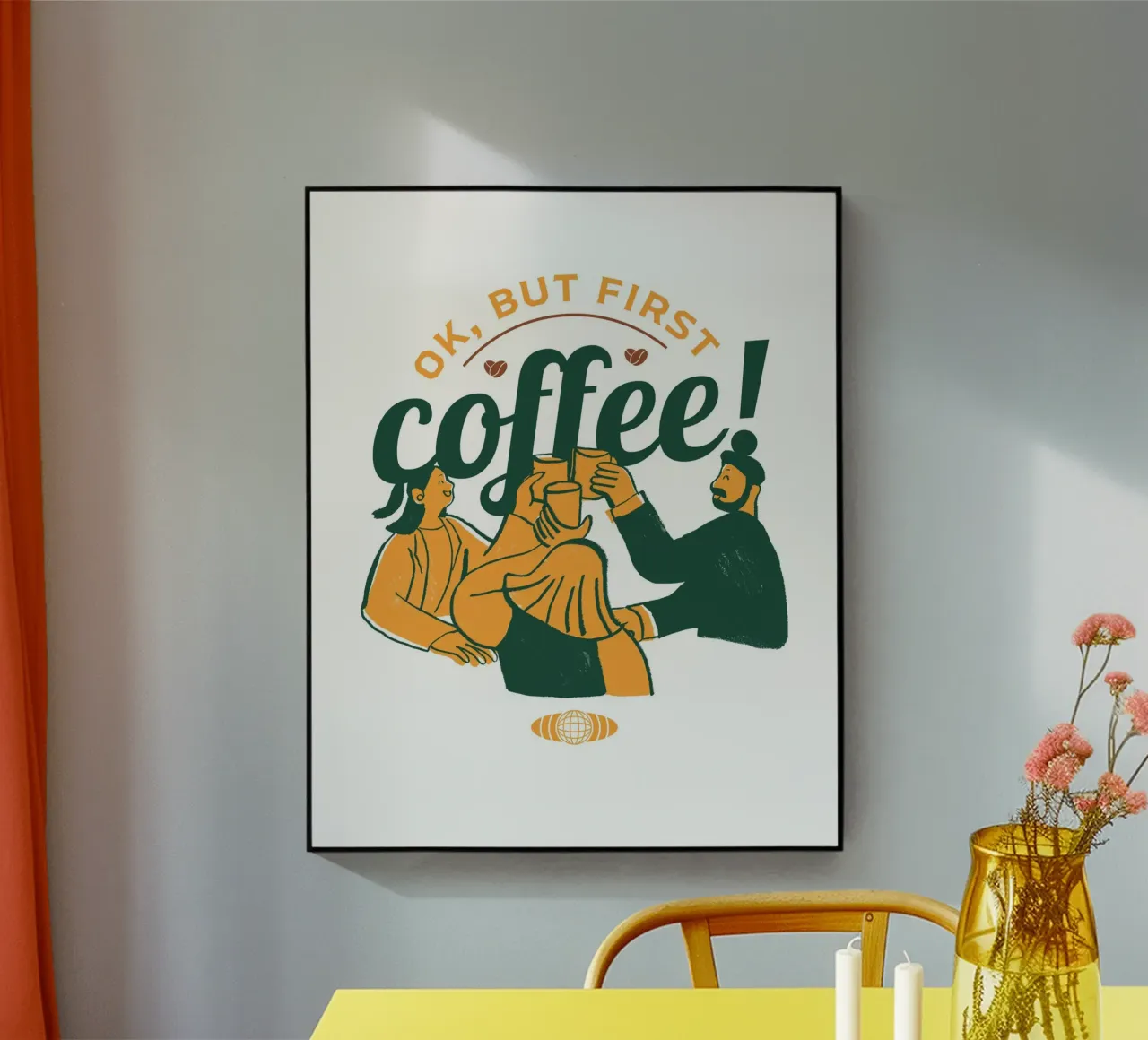 FIRST COFFEE plexiglass da COFFEE CLUB