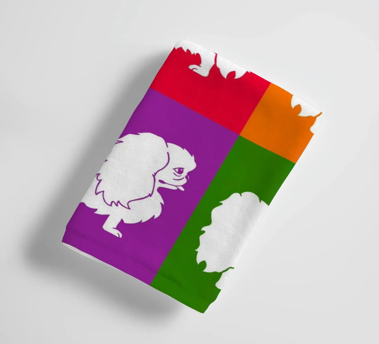 Pekingese towel by Pop dogs