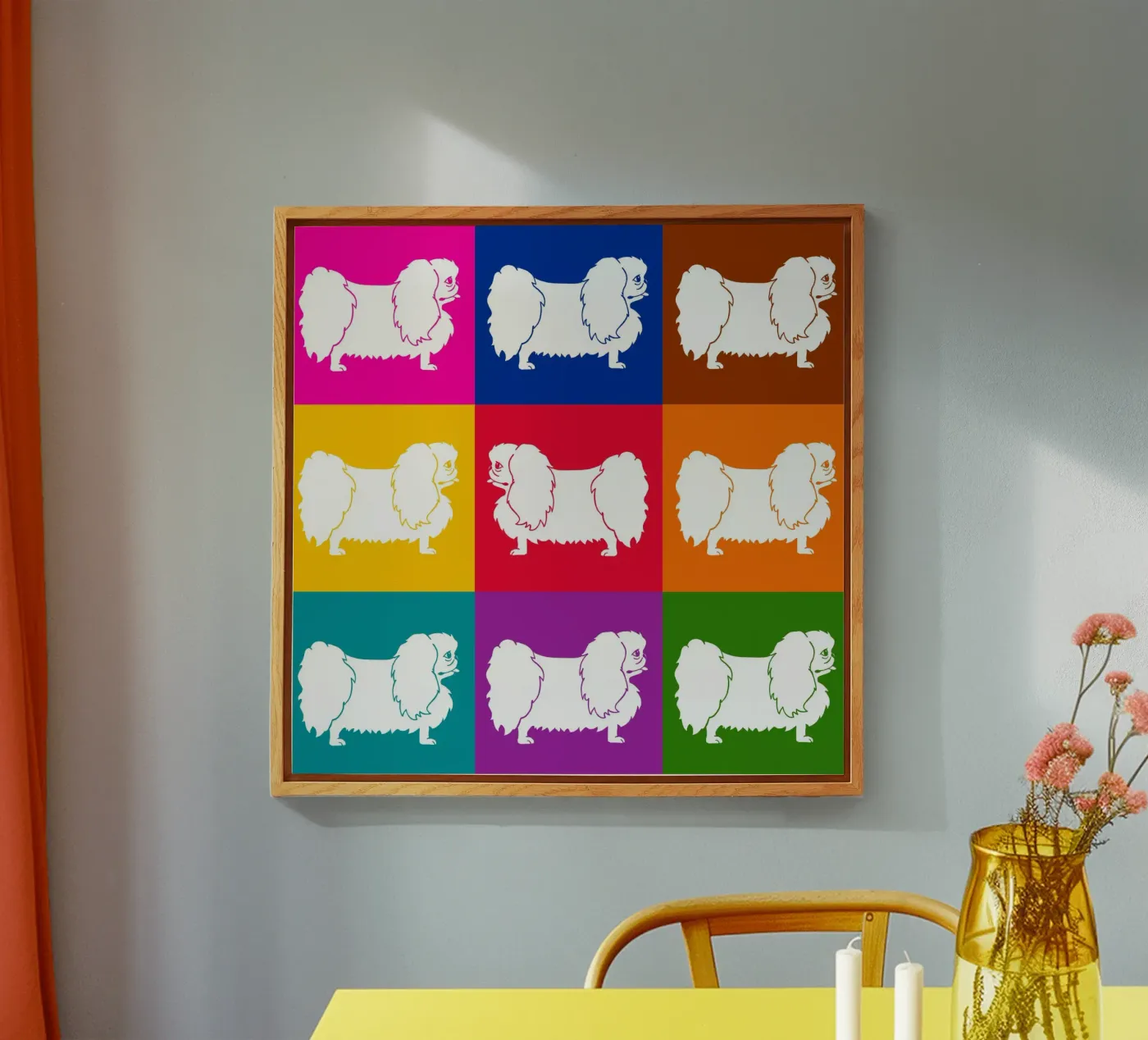 Pekingese plexiglass da Pop dogs