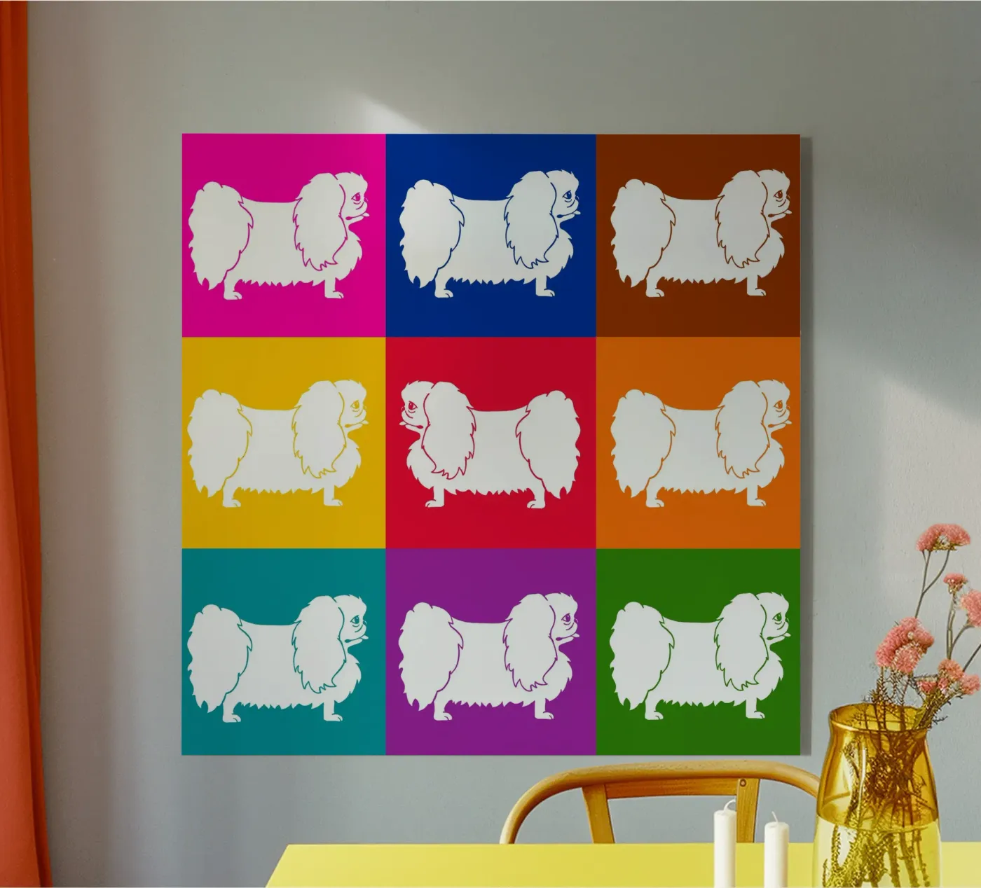 Pekingese plexiglass da Pop dogs