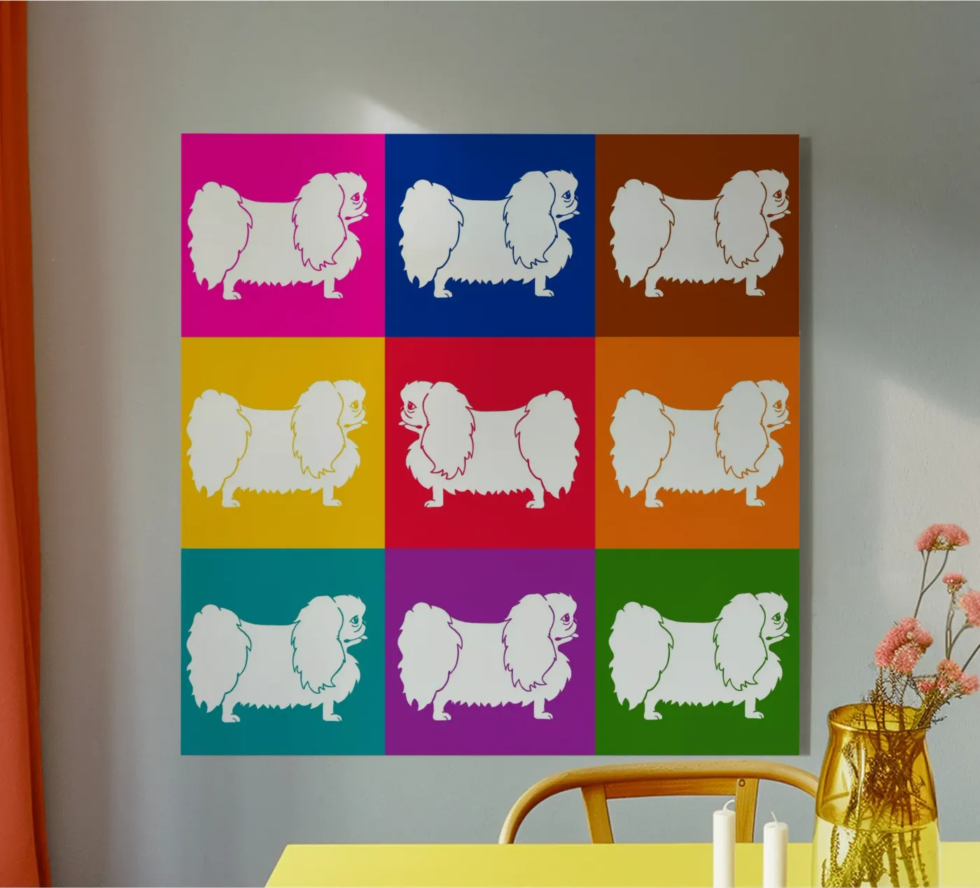 Pekingese Acryl-Glas von Pop dogs