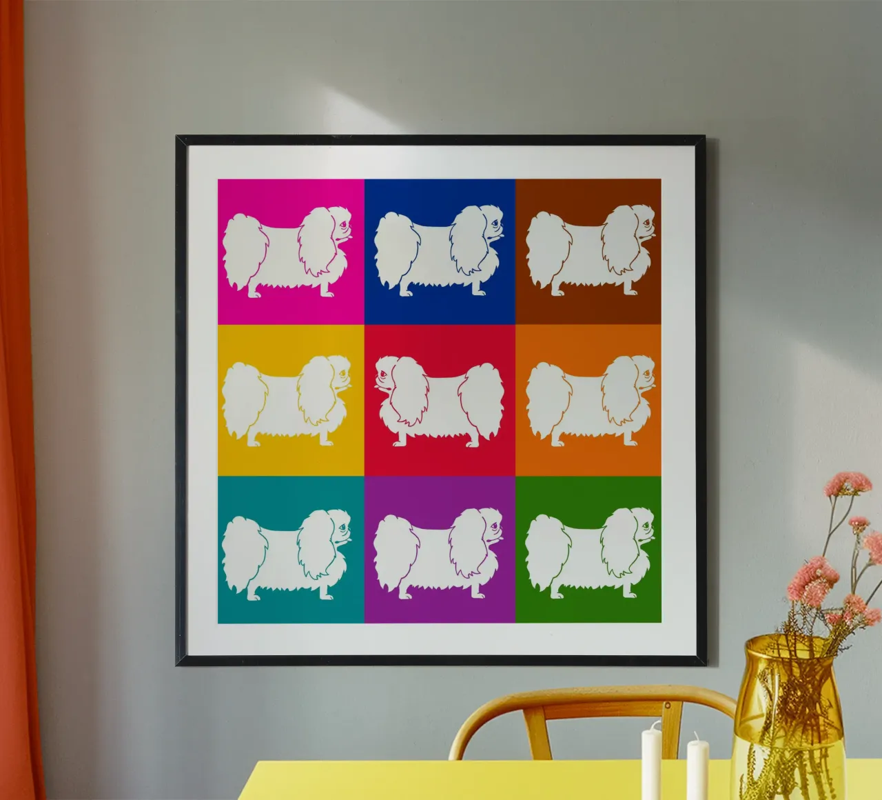 Pekingese poster by Pop dogs