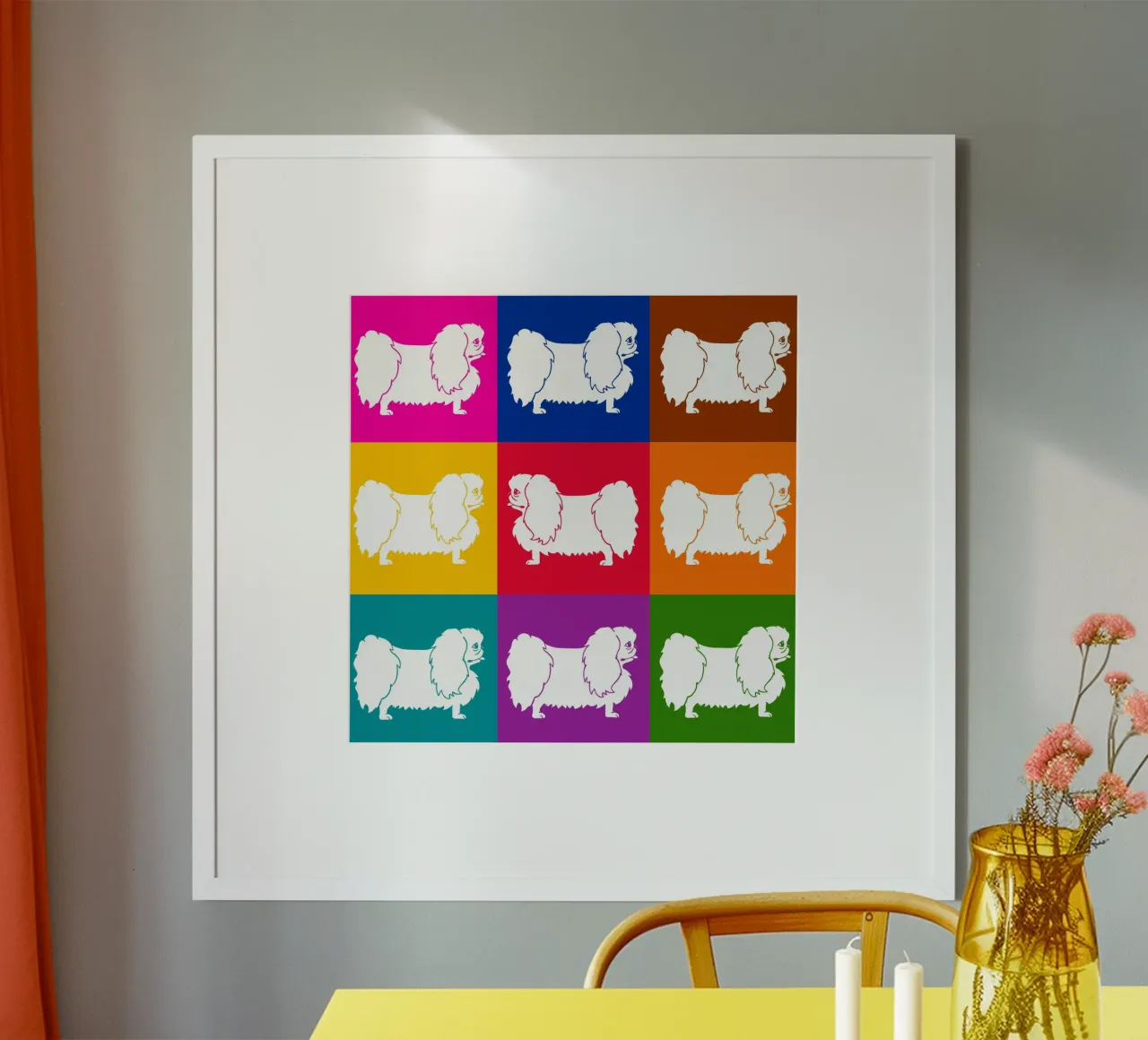 Pekingese poster by Pop dogs