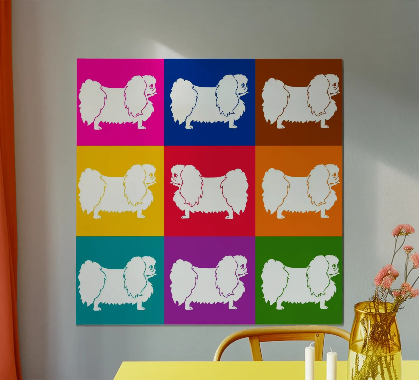 Pekingese poster by Pop dogs